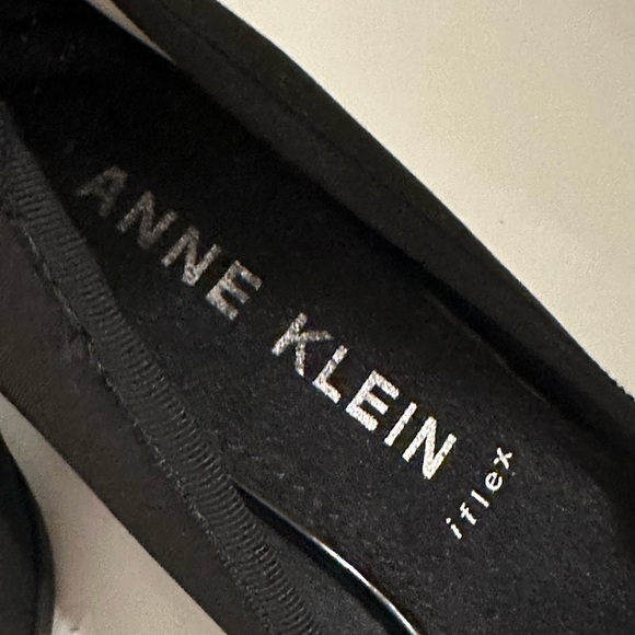 Anne Kline Black Flex Carol Pump  Slip Ons Fabric plush padded insole, Sz 6.5. - Picture 11 of 12